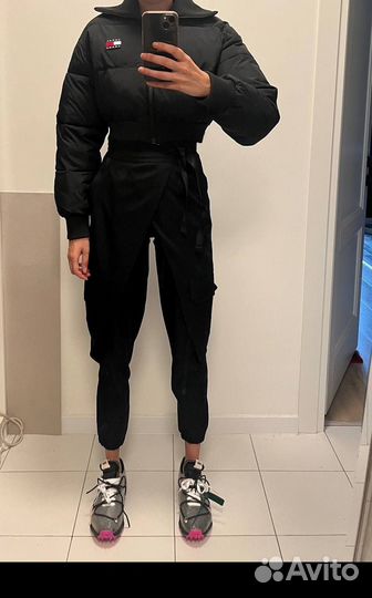 Пуховик женский tommi hilfiger оригинал