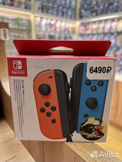 Набор контроллер Joy-Con для Nintendo Switch новые