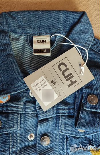 Джинсовая куртка для девочки 92 98/осенняя куртка