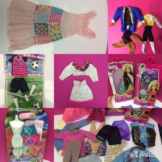 Одежда обувь barbie