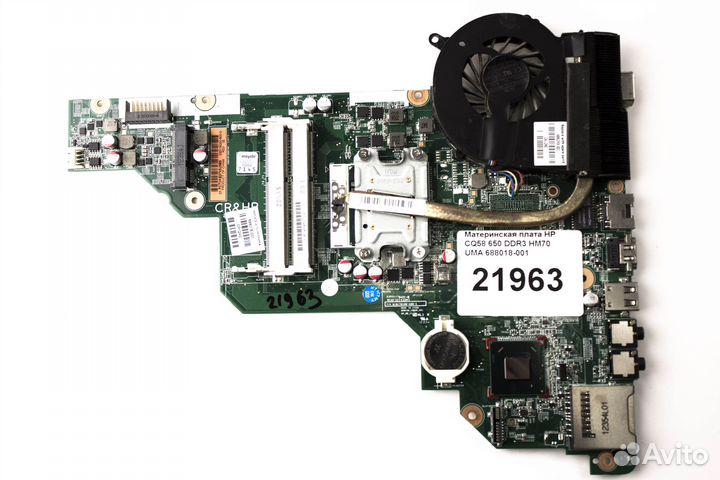 Материнская плата HP CQ58 650 DDR3 HM70 UMA 688018