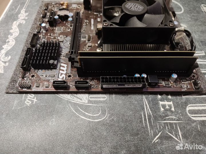 AMD Ryzen 5 2600, MSI A320M-A PRO, 16 GB DDR4