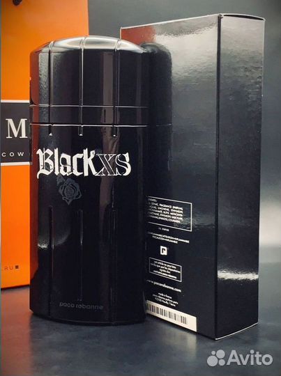 Духи мужские black xs ОАЭ