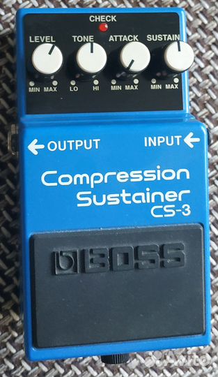 Гитарная педаль boss CS-3 Compression Sustainer