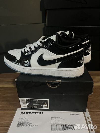 Nike air jordan 1 low se concord оригинал