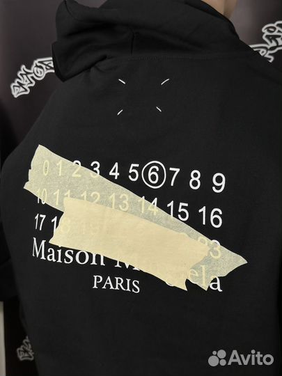 Зип худи maison margiela