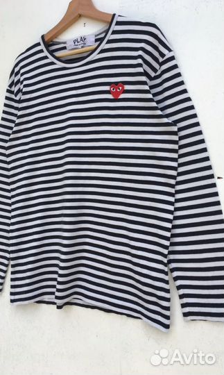 Comme des garcons лонгслив оригинал
