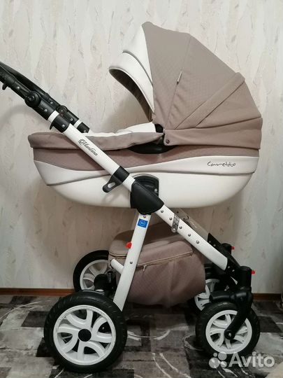 Детские коляски 2 в 1 эко кожа