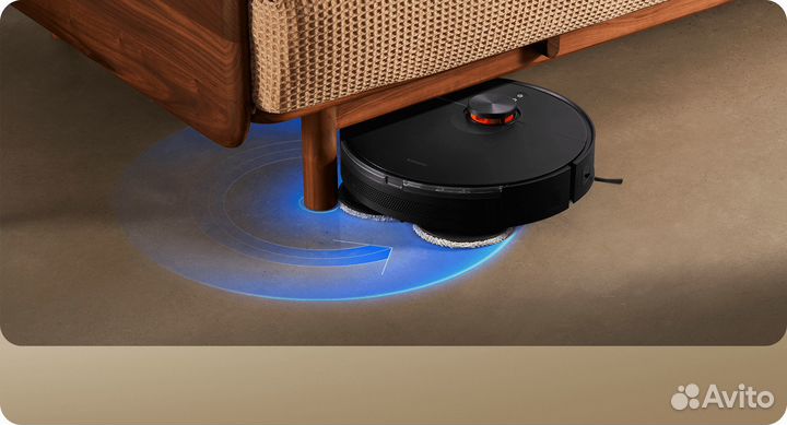 Пылесос Xiaomi Robot Vacuum S20+ EU черный (BHR815