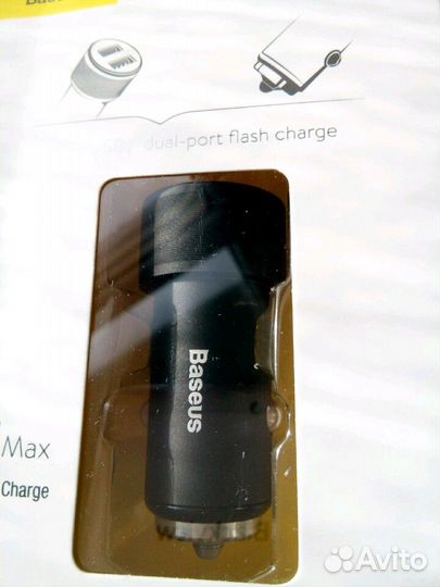Зарядка для авто 36 Вт Baseus BSK-C15K