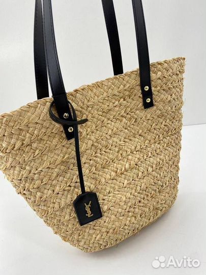 Сумка женская соломенная YSL Новая *Люкс