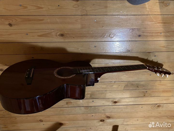 Гитара акустическая cowboy 3810C RED новая