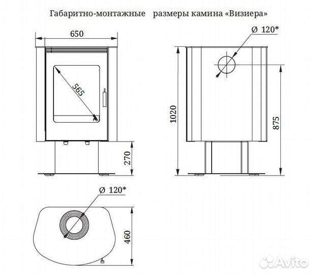 Каминная печь Визиера