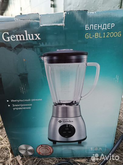 Блендер gemlux gl-bl1200g