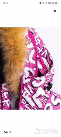 Зимний комбинезон для девочки 134