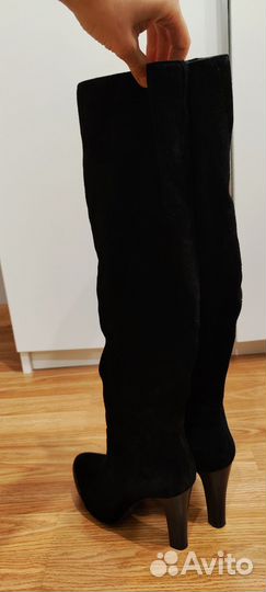 Сапоги Calipso, 36, еврозима, нат. замша