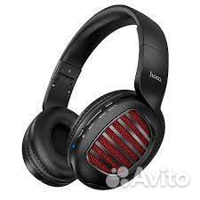 Наушники накладные - Bluetooth hoco W23 черные