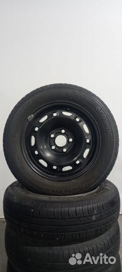 Koлеca в сбopе на штамповaнных диcкаx 165/70 R14