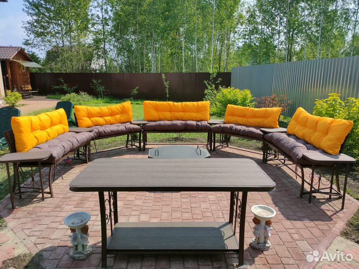 Пошив подушек для уличной и мягкой мебели