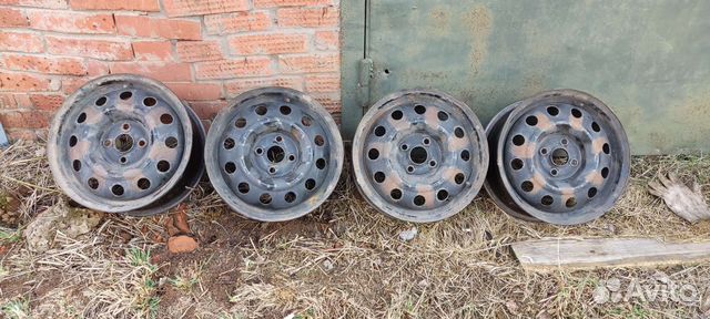 Штампованные диски r15 4х100