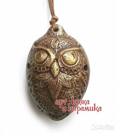 Дракона год - 2024/Окарина музыкальная/керамика