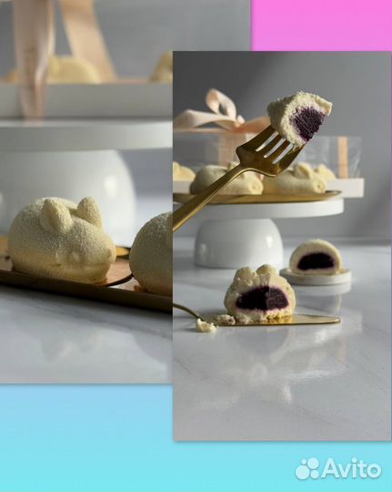 Муссовые пирожные.Торты