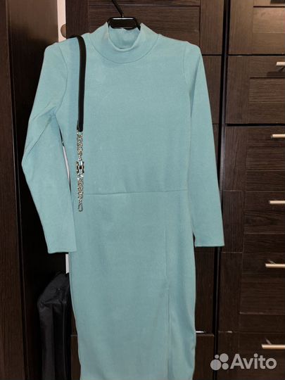 Платье лапша теплое