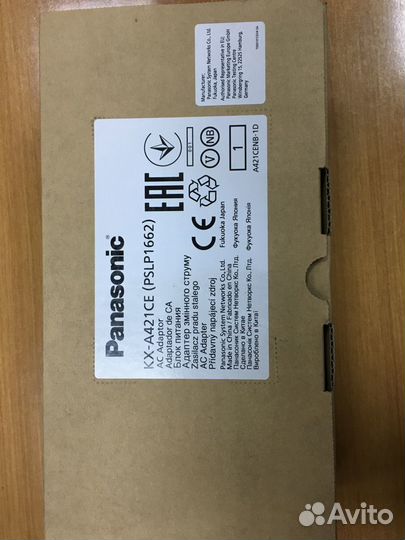 Блок питания Panasonic KX-A421CE