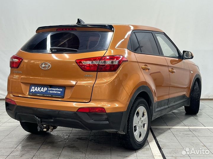 Hyundai Creta 1.6 МТ, 2017, 99 257 км