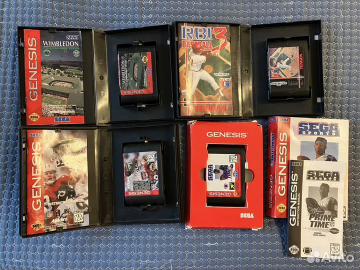 Набор игр спорт sega genesis