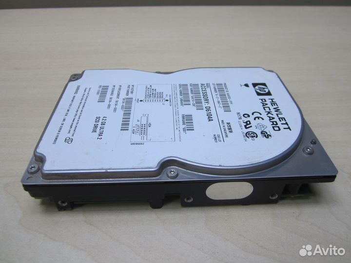 HDD hewlett packard D6104A (4,2GB) scsi SCA-80 №15