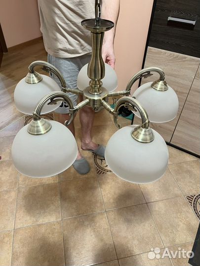 Люстра на 5 ламп