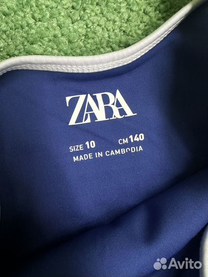 Теннисное платье спортивное Zara синие 140