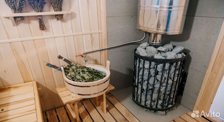 Баня каркасная под ключ