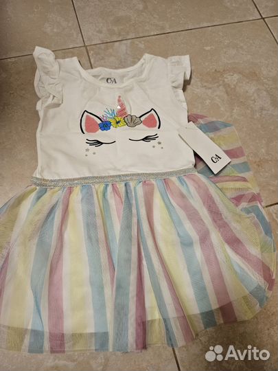 Платье для девочки новое
