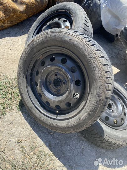 Диски с зимней резиной r15