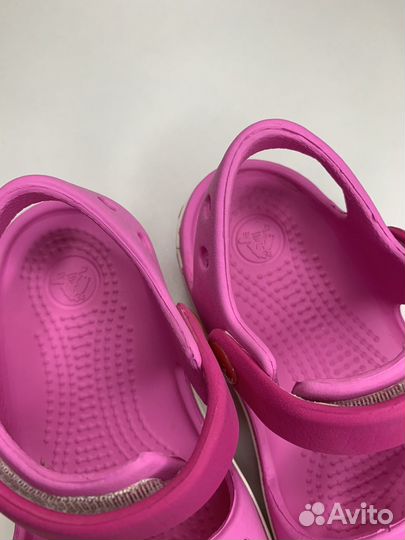 Босоножки crocs c8 для девочки