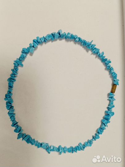 Винтажное ожерелье из натуральных камней