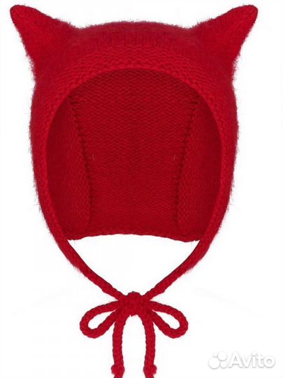 Шапка чепчик с ушками