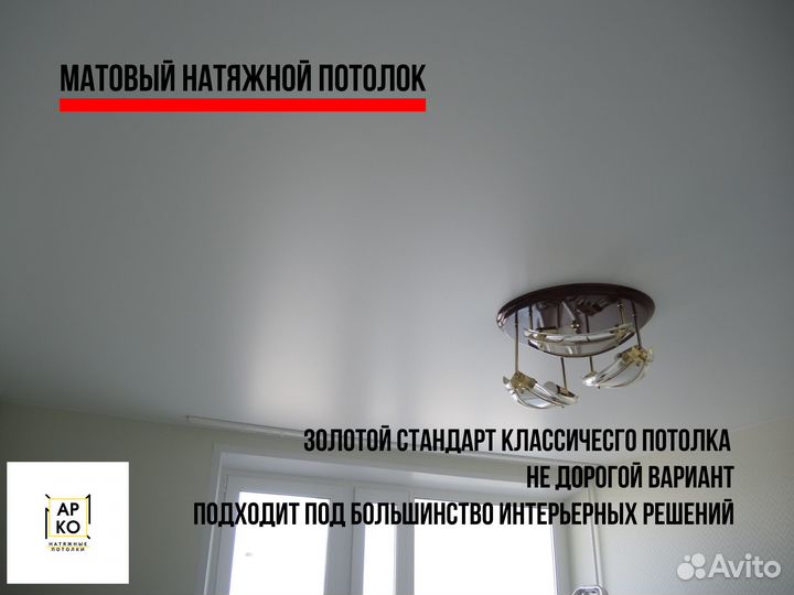Натяжные потолки
