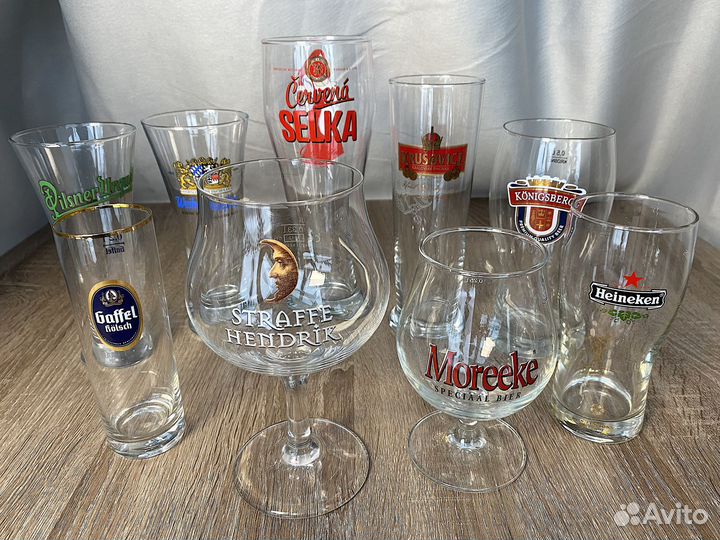 Пивные кружки и бокалы