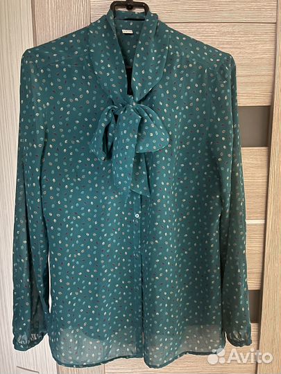 Блуза с бантом, р. 42-44