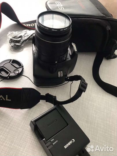 Зеркальный фотоаппарат canon eos 1100d