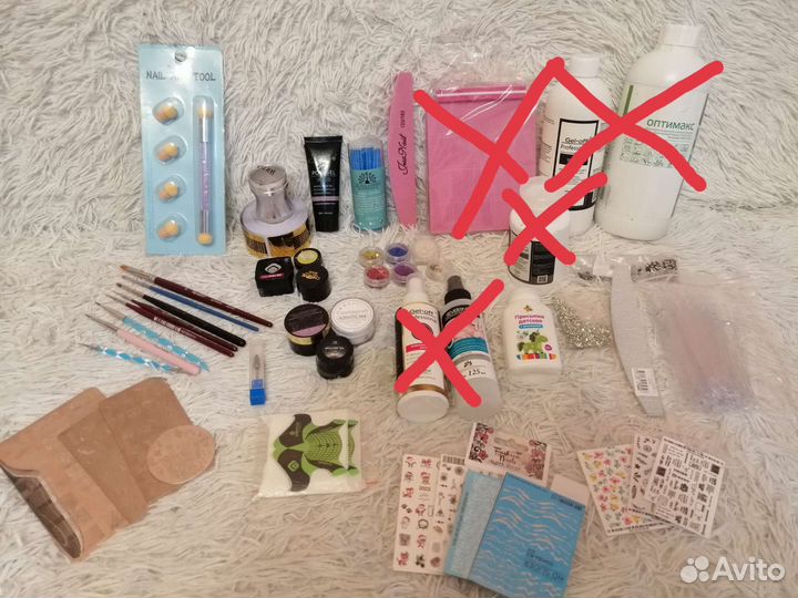 Набор для маникюра/гель лаки