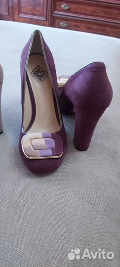 Туфли женские 37 размер натуральная замша