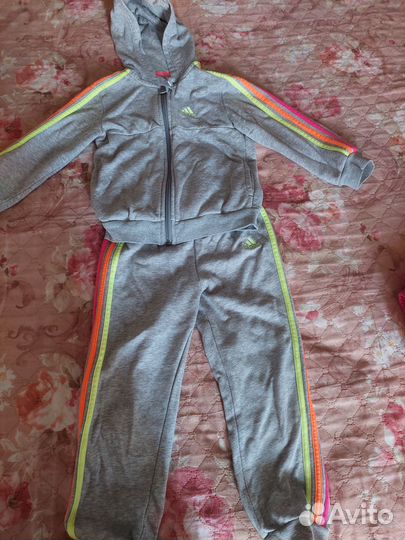 Спортивный костюм adidas для девочек 104