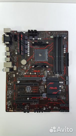 Мат. плата asus prime B350-plus AM4 B350