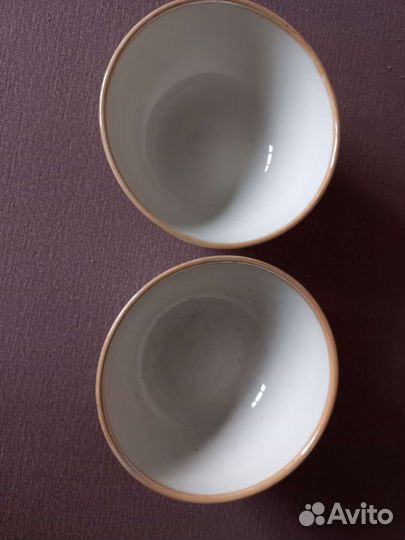 Салатник с цветочным декором, фаянс