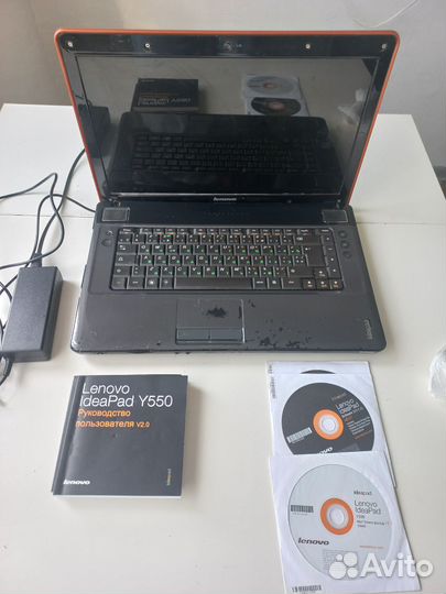 Ноутбук lenovo ideapad Y550