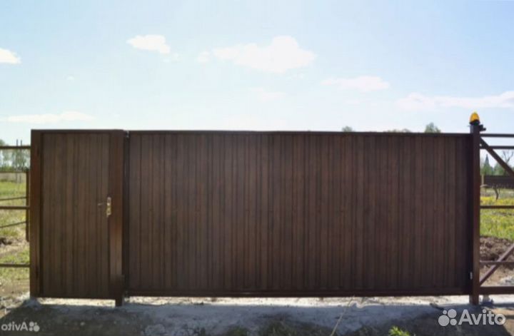 Ворота на заказ 